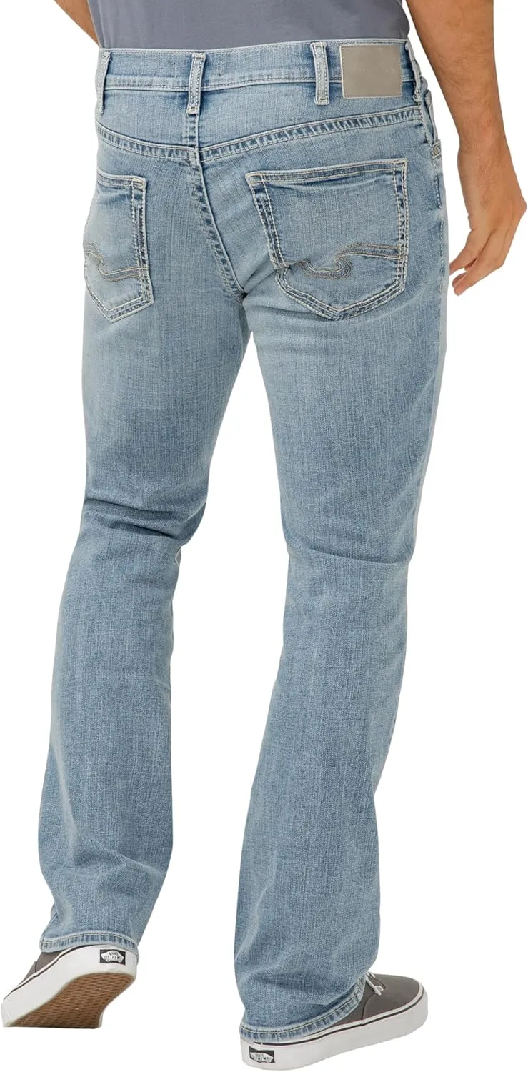 Silver Jeans Co. Men's Jace Slim Fit Bootcut Jeans