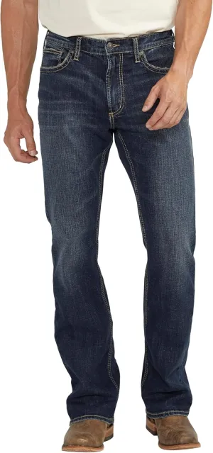 Silver Jeans Co. Men's Jace Slim Fit Bootcut Jeans