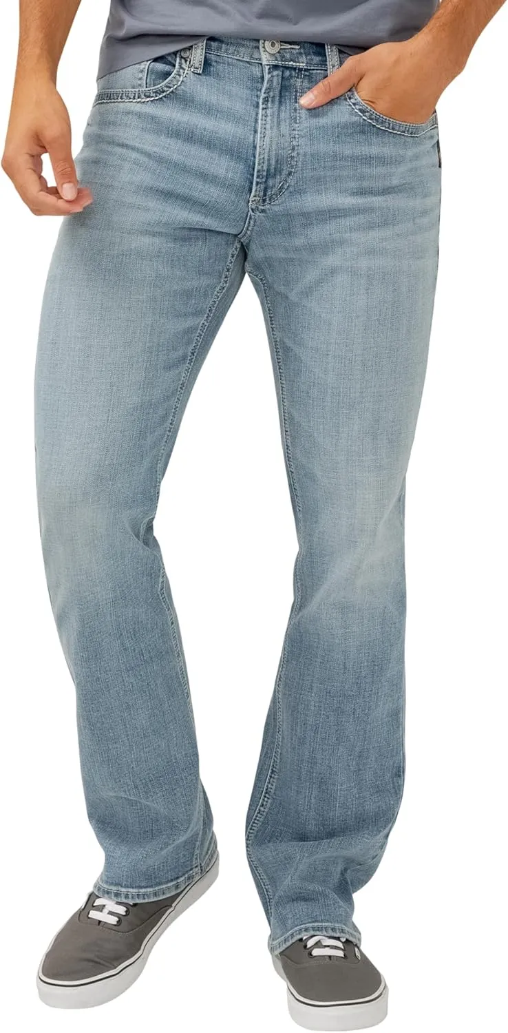 Silver Jeans Co. Men's Jace Slim Fit Bootcut Jeans