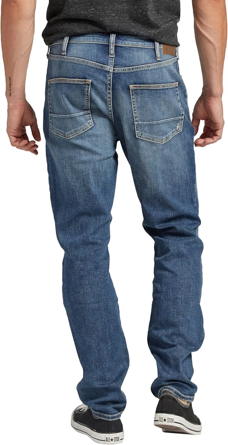 Silver Jeans Co. Men's Risto Athletic Fit Skinny Leg Jeans