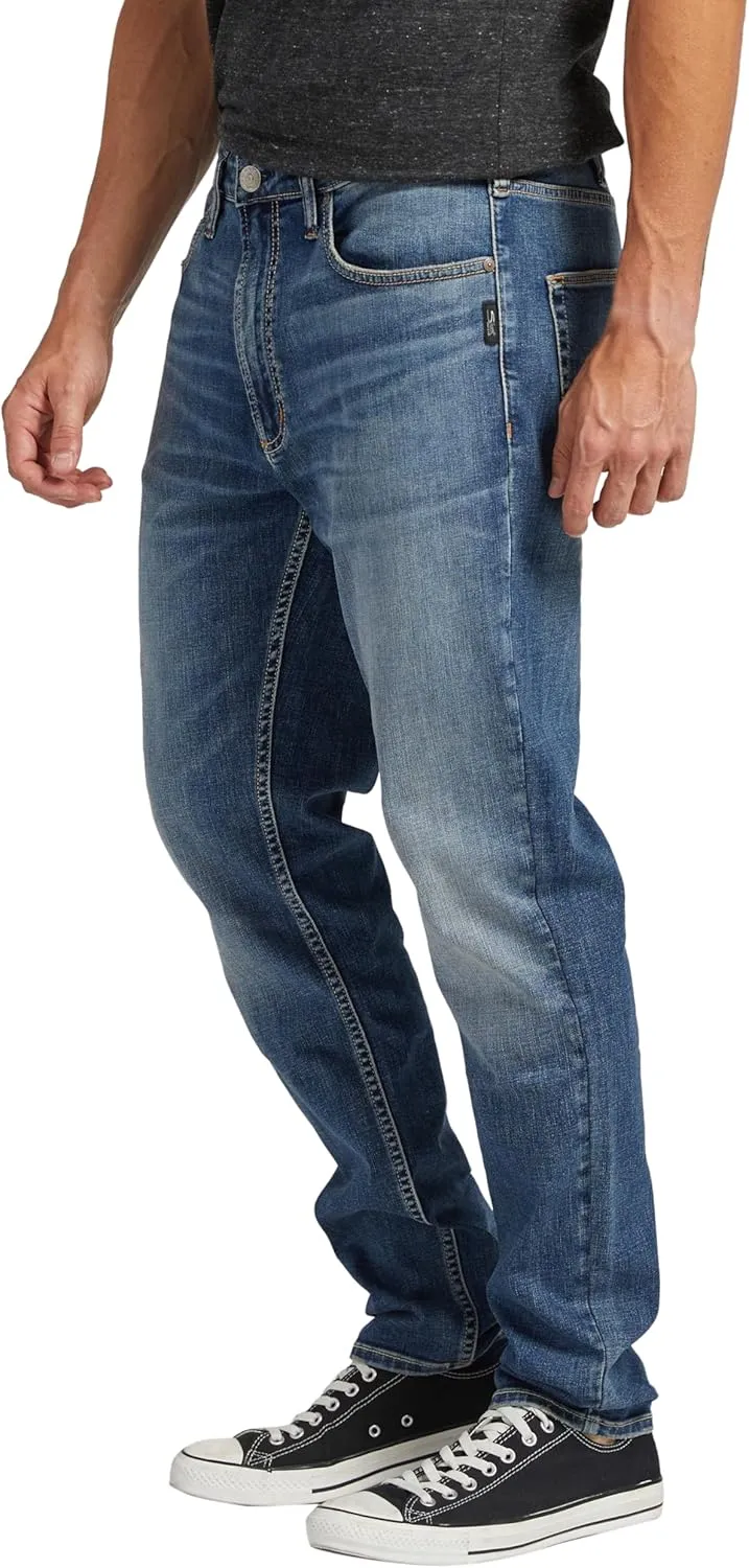Silver Jeans Co. Men's Risto Athletic Fit Skinny Leg Jeans