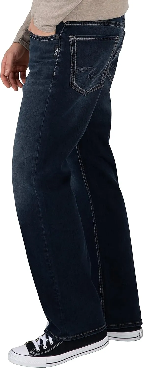 Silver Jeans Co. Men's Zac Relaxed Fit Straight Leg Jeans