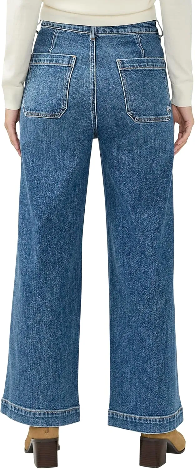 Silver Jeans Co. Women's 70s High Rise Wide Leg Jeans