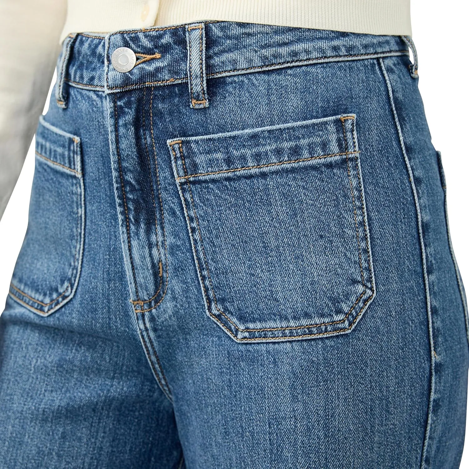 Silver Jeans Co. Women's 70s High Rise Wide Leg Jeans