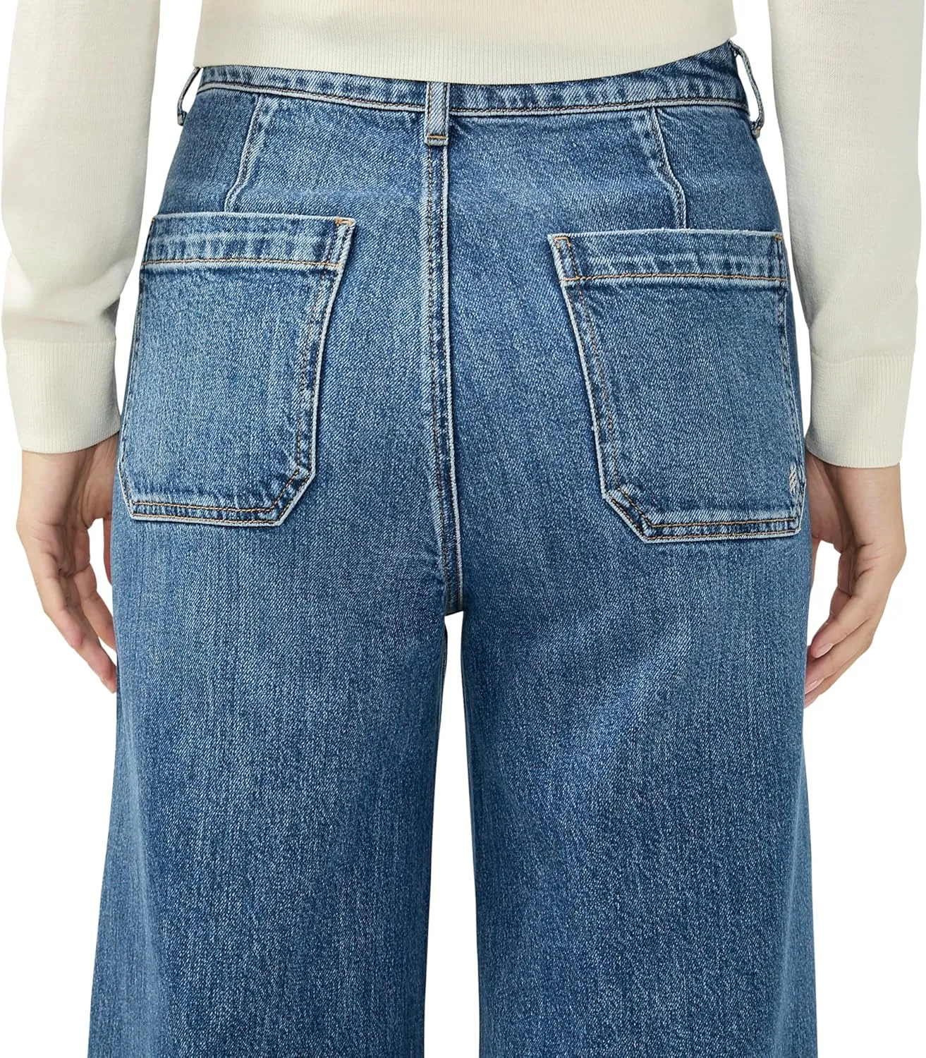 Silver Jeans Co. Women's 70s High Rise Wide Leg Jeans