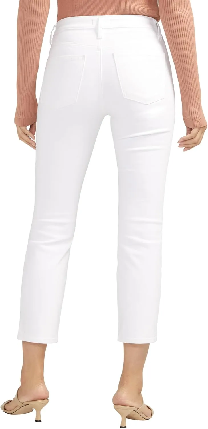 Silver Jeans Co. Women's Isbister High Rise Straight Leg Jeans