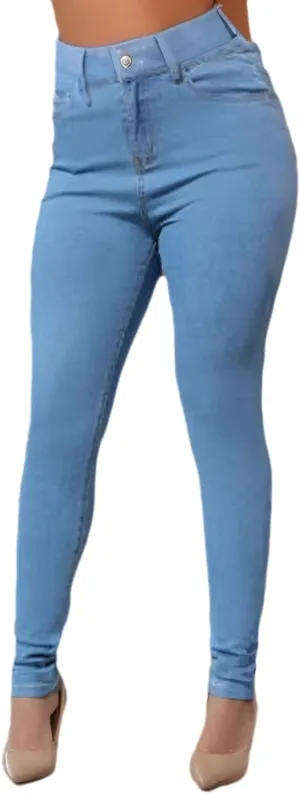 Skinny Jeans Women High Waisted Slim Fit Tapered Jeans Slim Jeans Riding Jeans Sexy Springy Booty Lift Denim Pants