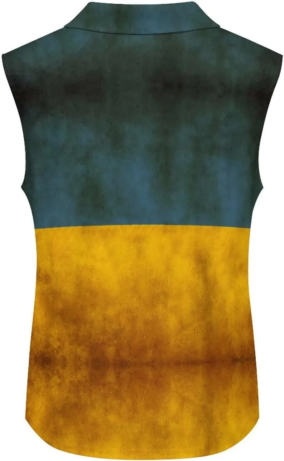 Sleeveless Shirts for Women American Flag V Neck Shirt Casual PO-LO Tank Top Pullover Quick Dry with Designs
