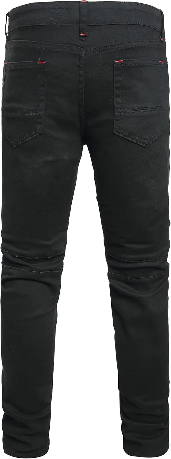 Slim Fit Men's Jeans, Ripped Stretch Jeans Denim Pants
