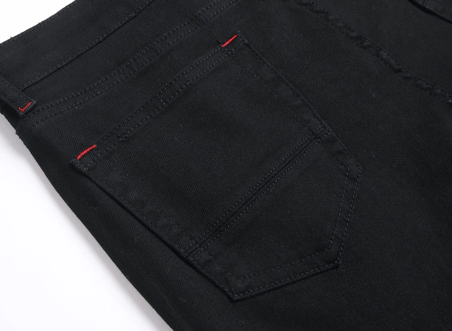 Slim Fit Men's Jeans, Ripped Stretch Jeans Denim Pants