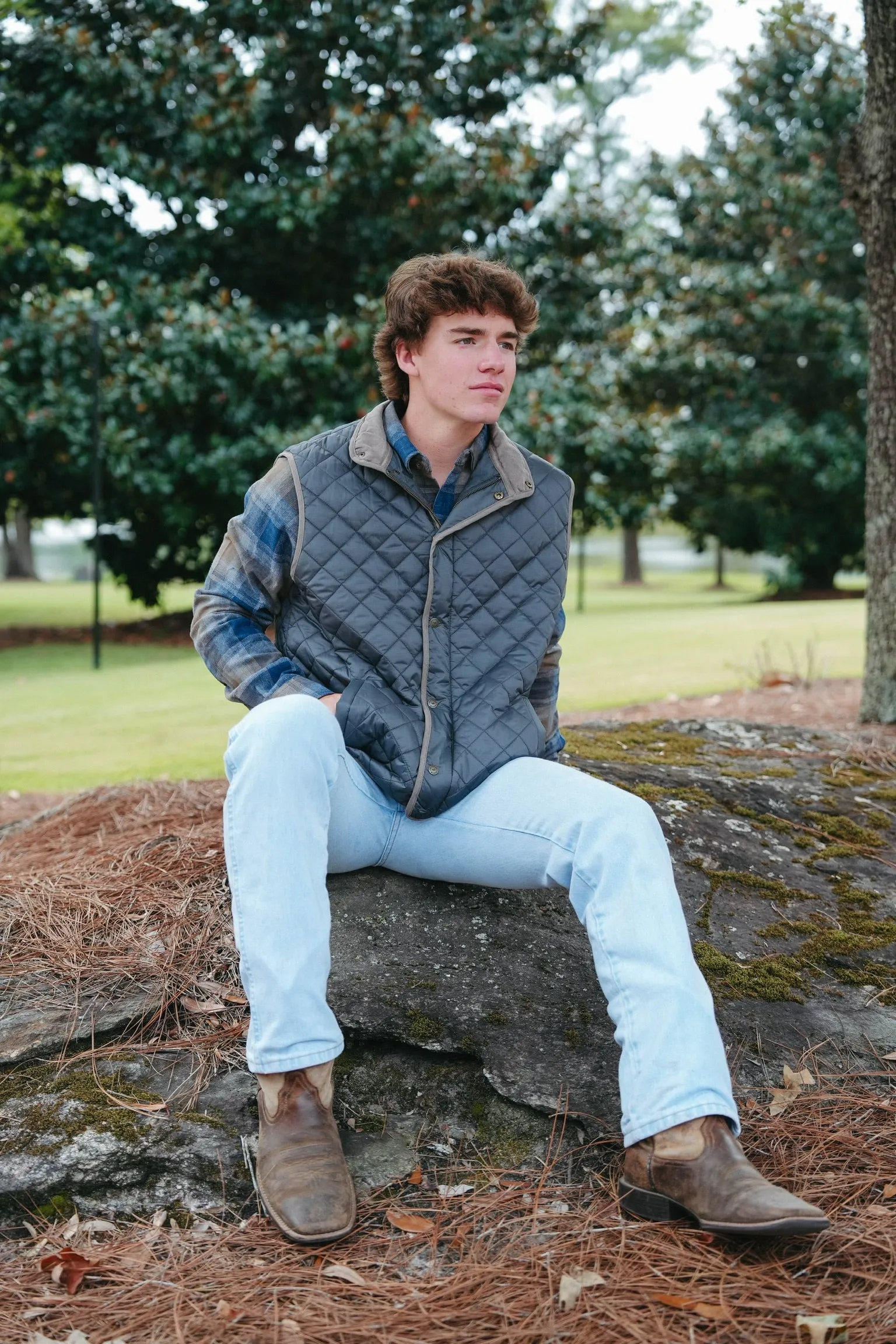 Southern Marsh Huntington Quilted Vest