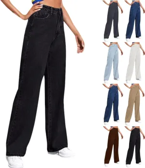 Sweatpants That Look Like Jeans Boyfriend Jeans Sweatpant Jeans High Waisted with Pockets Cute Sweatpants