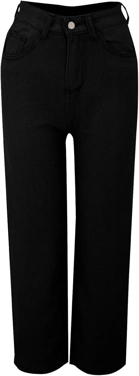 Sweatpants That Look Like Jeans Boyfriend Jeans Sweatpant Jeans High Waisted with Pockets Cute Sweatpants