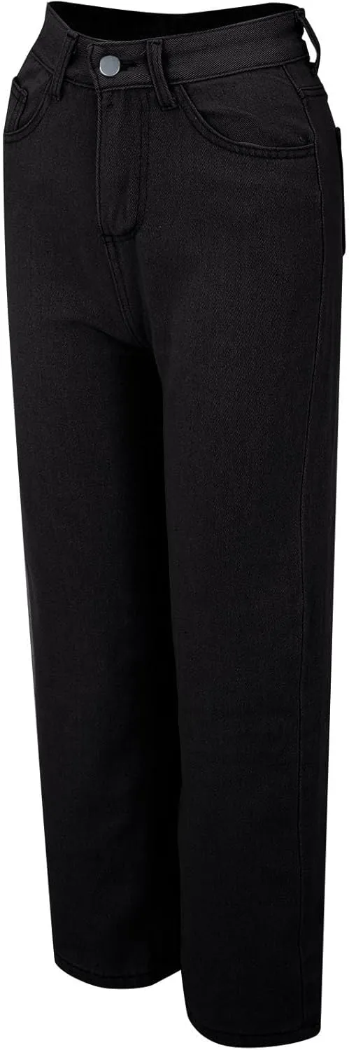Sweatpants That Look Like Jeans Boyfriend Jeans Sweatpant Jeans High Waisted with Pockets Cute Sweatpants