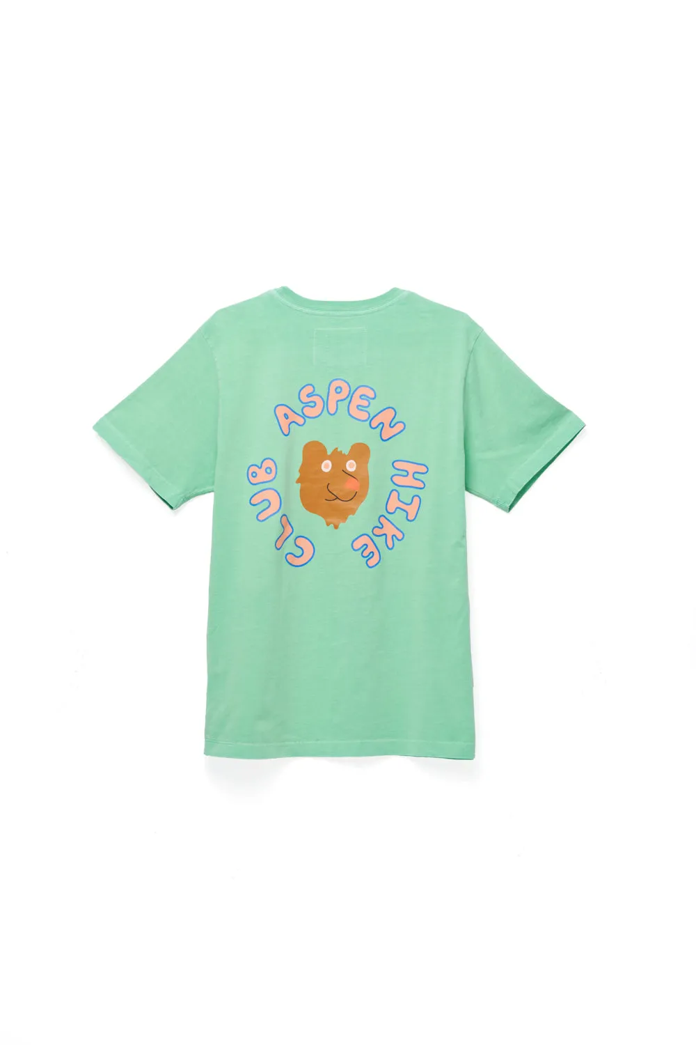 The Haas Brothers Club Aspen Adult Unisex Short Sleeve Tee in Green