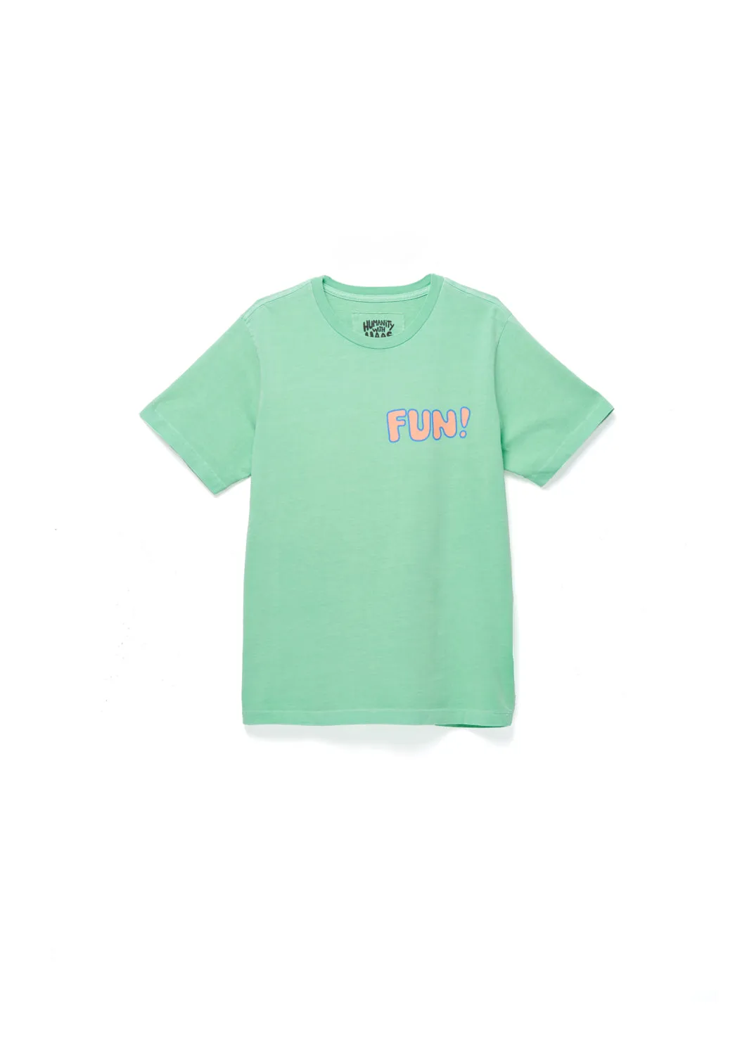 The Haas Brothers Club Aspen Adult Unisex Short Sleeve Tee in Green