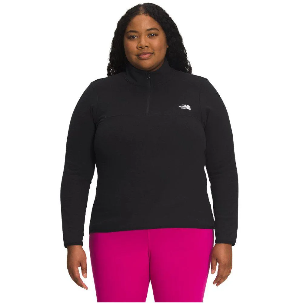 The North Face Women's Plus Size TKA Glacier Fleece Quarter Zip