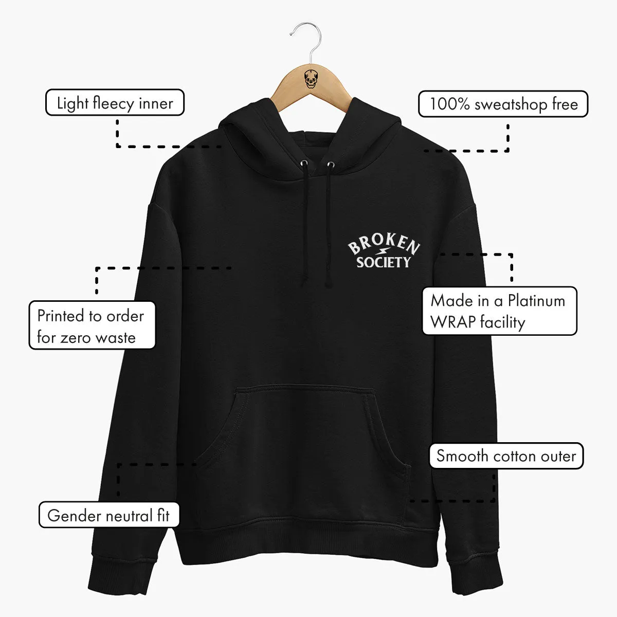 Thick Thighs Spooky Vibes Hoodie (Unisex)