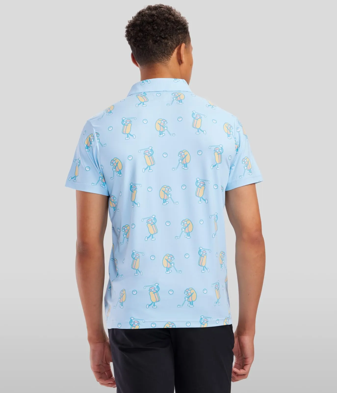 Tipsy Elves Sizzlin' Swing Golf Polo Size Large