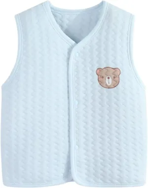 Toddler Girl Boys Vest Coat Cotton Warm Vests Padded aistcoat Thick Soft Clothes Baby uffer Vest