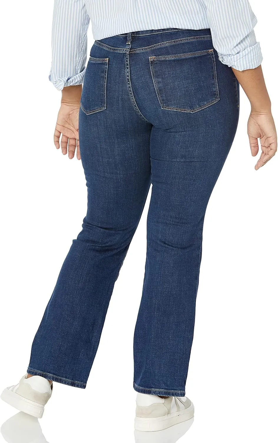 Tommy Hilfiger Straight Leg Jeans Mid Rise Jeans Women's