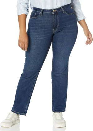 Tommy Hilfiger Straight Leg Jeans Mid Rise Jeans Women's