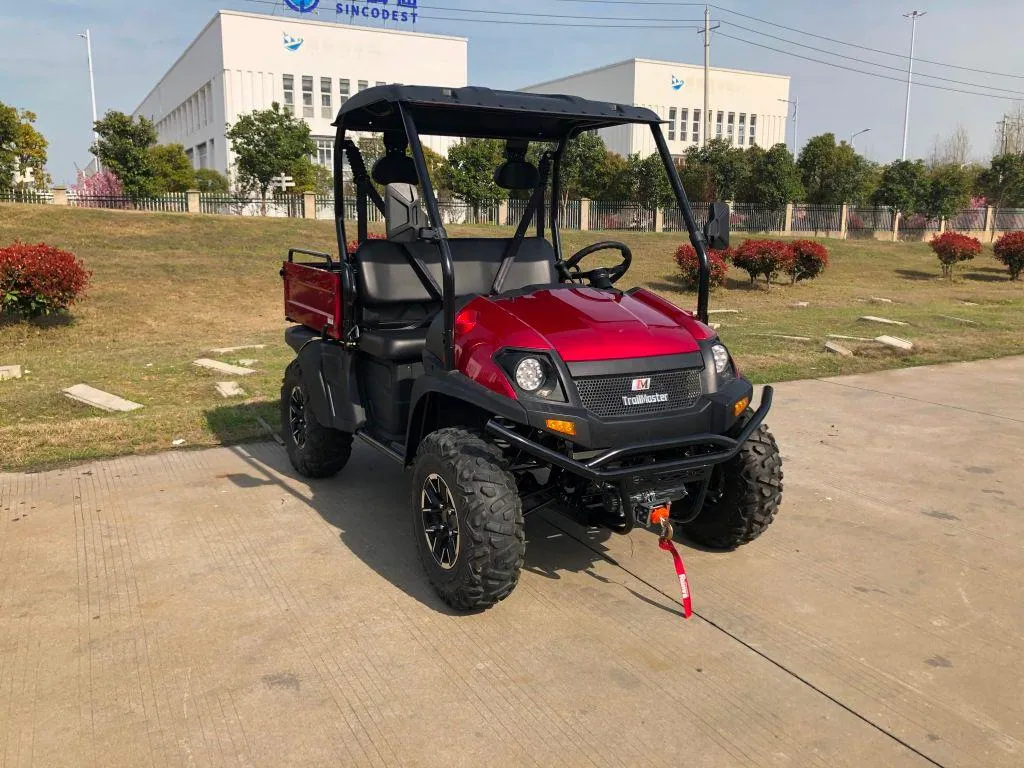 Trailmaster Taurus 450-U UTV High/Low Gear- 4 wheel Drive, Front and Rear Lock Out, Shaft Drive, 200 Lb. Dump Bed.