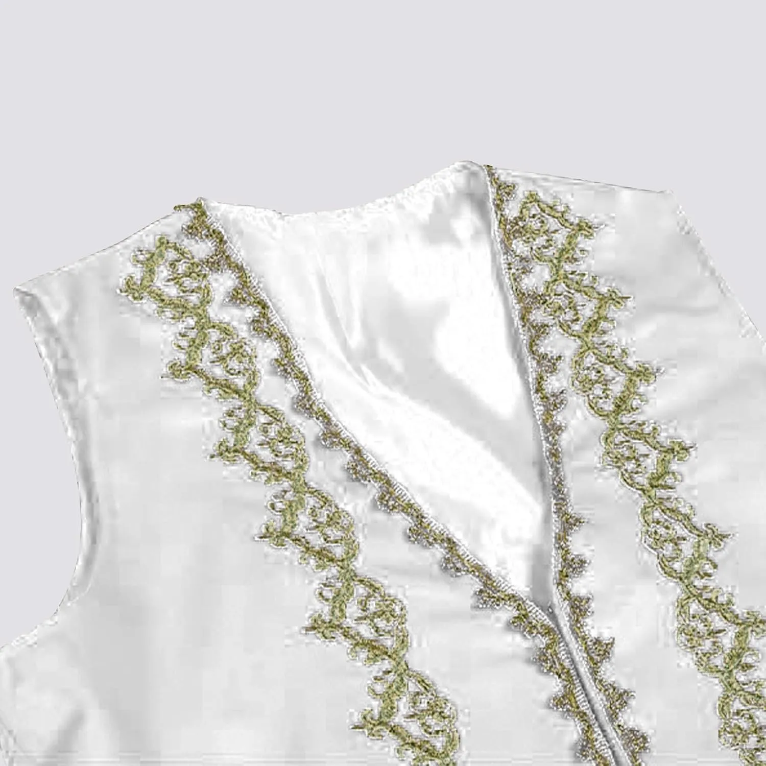 Victorian Waistcoat for Men Slim Fit Jacquard Embroidered Opera Vest Medieval Court Prince Costume Performance Wear