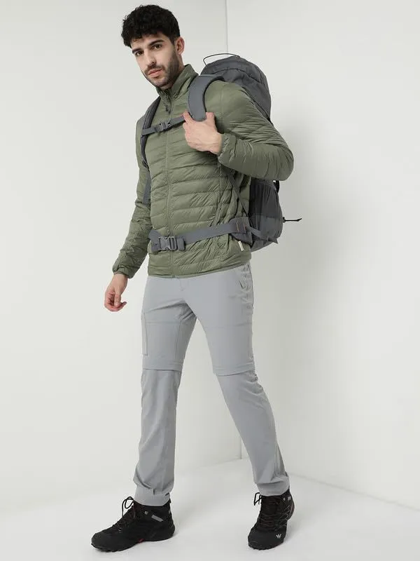 Wildcraft Men Nylon Down Jacket (Olive1, XXL)