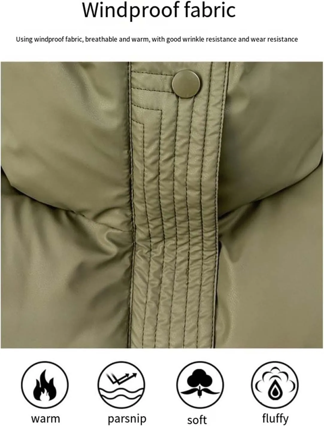 Women Long Vest One Morality Warm V Neck Thin Down Vest Inside Cotton Sleeveless Puffy Jacket Long Vest Womens Fall
