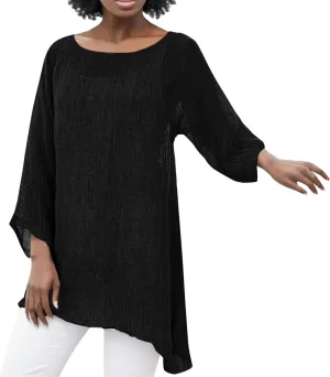 Women Short Sleeve Cotton Linen Shirt Casual V-Neck Oversized T Shirt Button Down Collar Loose Summer Tee Top