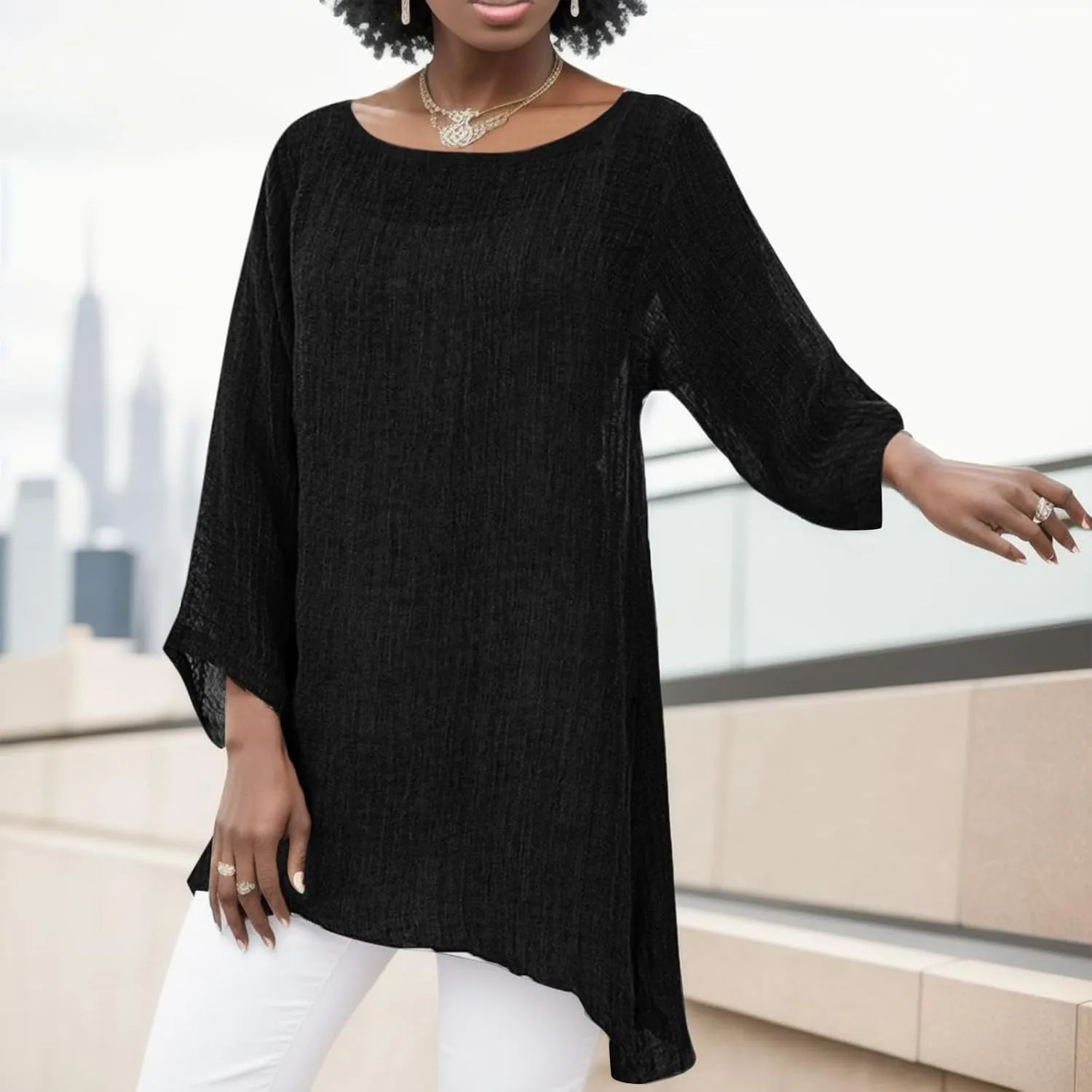 Women Short Sleeve Cotton Linen Shirt Casual V-Neck Oversized T Shirt Button Down Collar Loose Summer Tee Top
