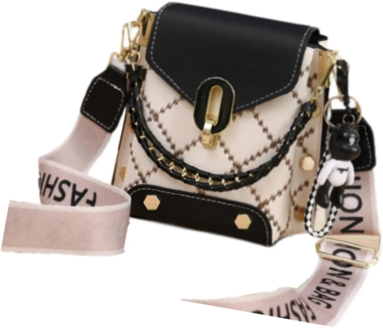 Womens Leather Shoulder Bag Elegant Casual Travel Purse Lightweight Satchel Multicolor