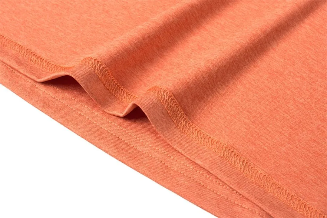 Women's Long Sleeve Shirt V Neck Shirts Quick Dry T-Shirt Athletic Workout Hiking Tops T-Shirt