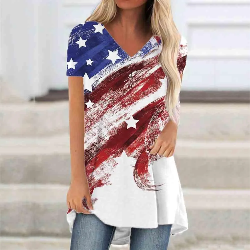Womens Long Tunics or Tops to Wear with Leggings Short/Long Sleeve Blouses Shirts
