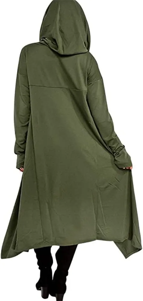Xuan2Xuan3 Women Pullover Hoodies Sweatshirt Long Sleeve Oversize Top Shirt Dress