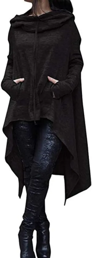 Xuan2Xuan3 Women Pullover Hoodies Sweatshirt Long Sleeve Oversize Top Shirt Dress